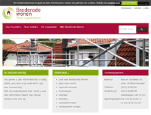 Tablet Screenshot of brederodewonen.nl